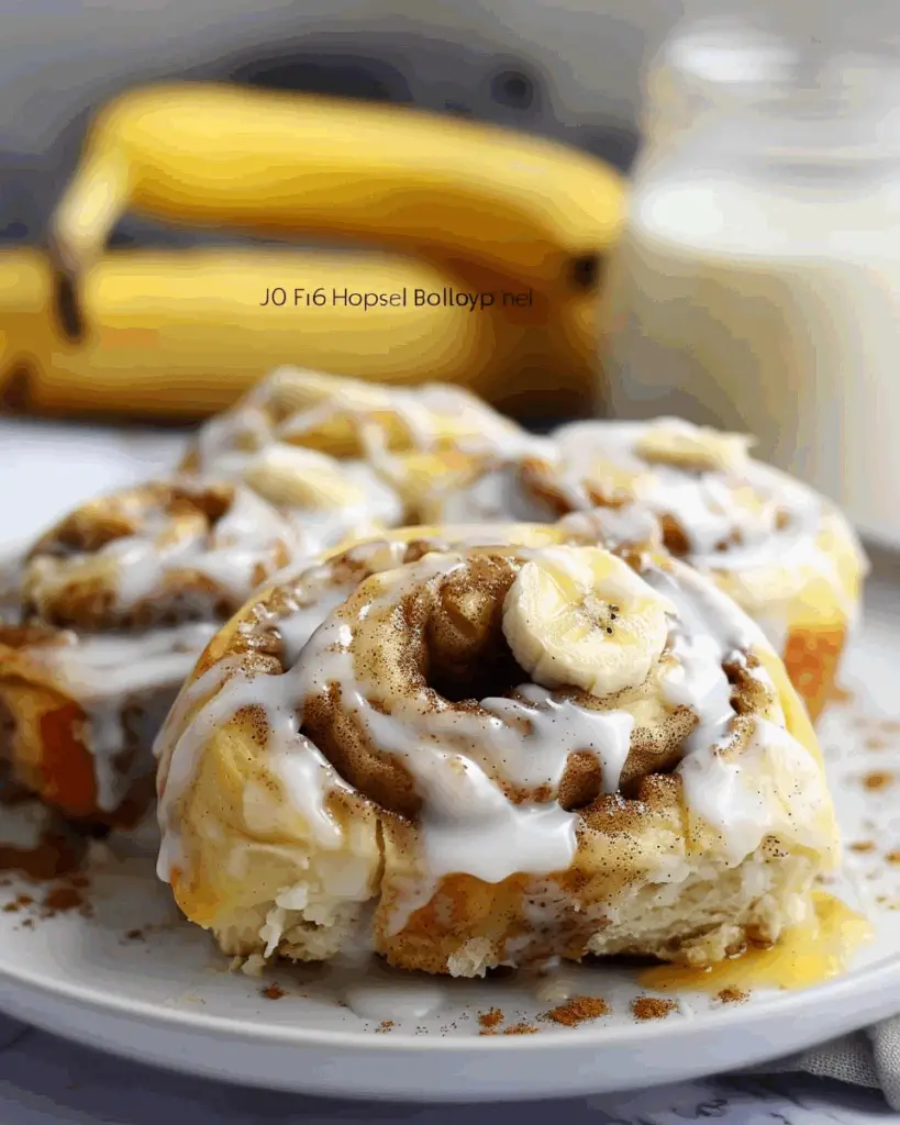 Banana Cinnamon Rolls
