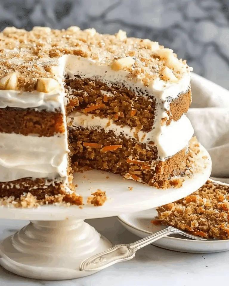 Carrot Cake with Pineapple