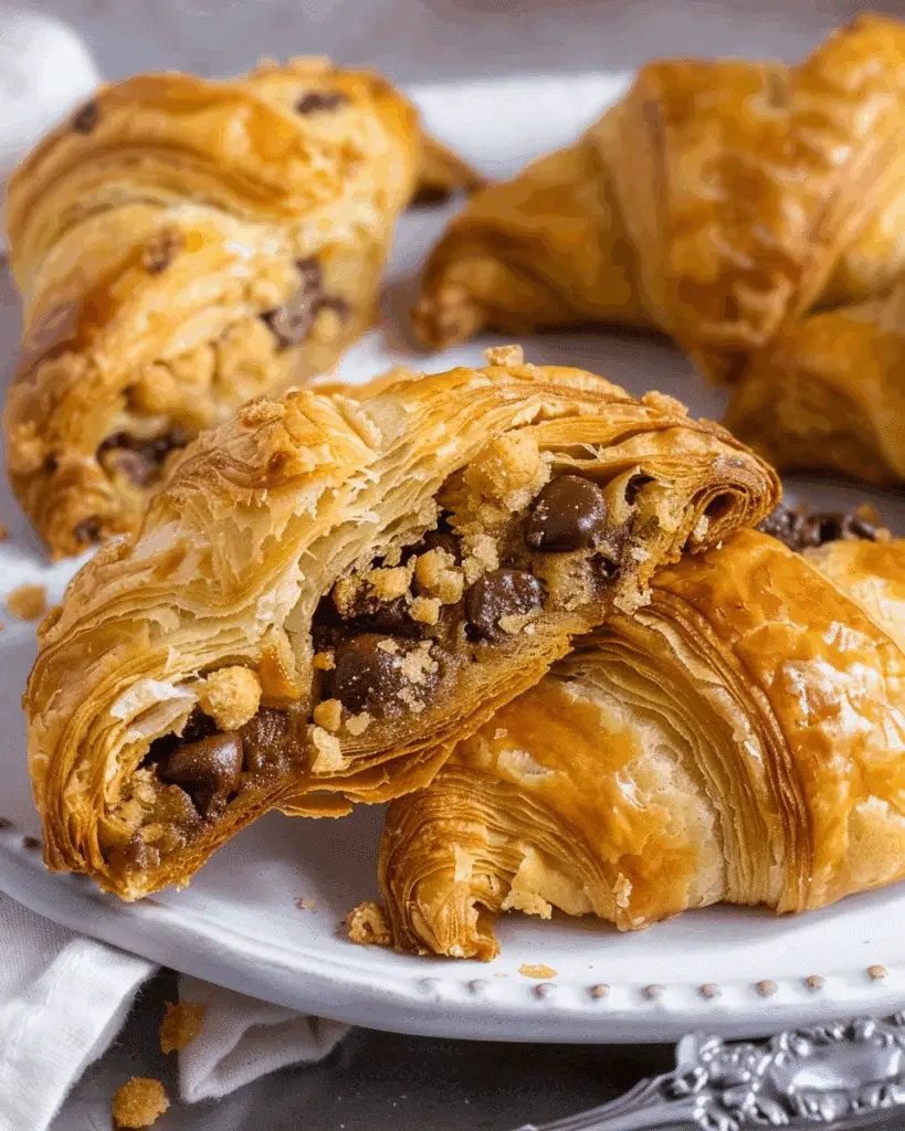 Cookie Dough Croissants