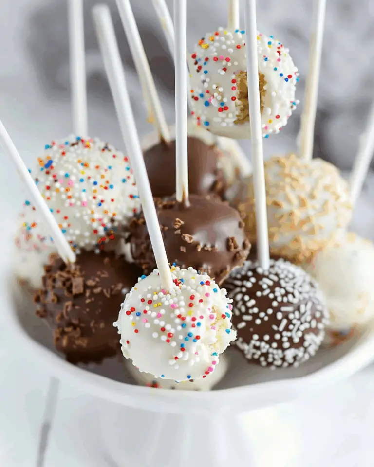 Easy No-Bake Cake Pops Recipe