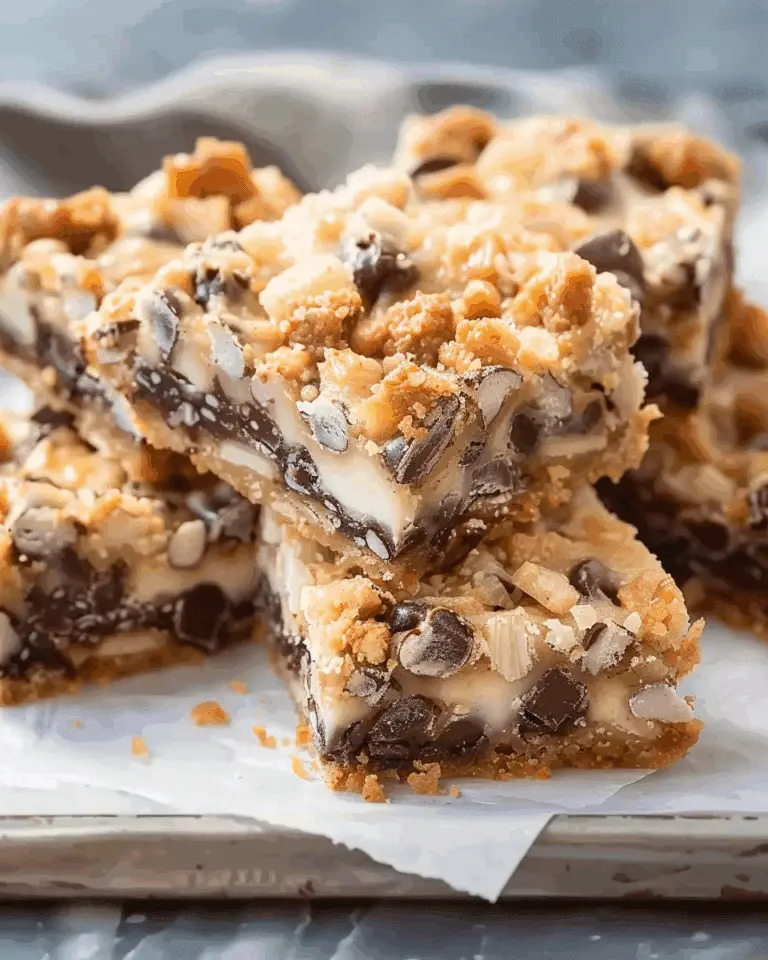 Easy Seven Layer Cookie Bars