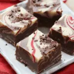 Peppermint Swirl Protein Fudge