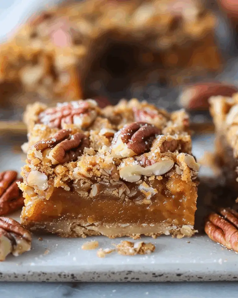 Pumpkin Pie Pecan Bars