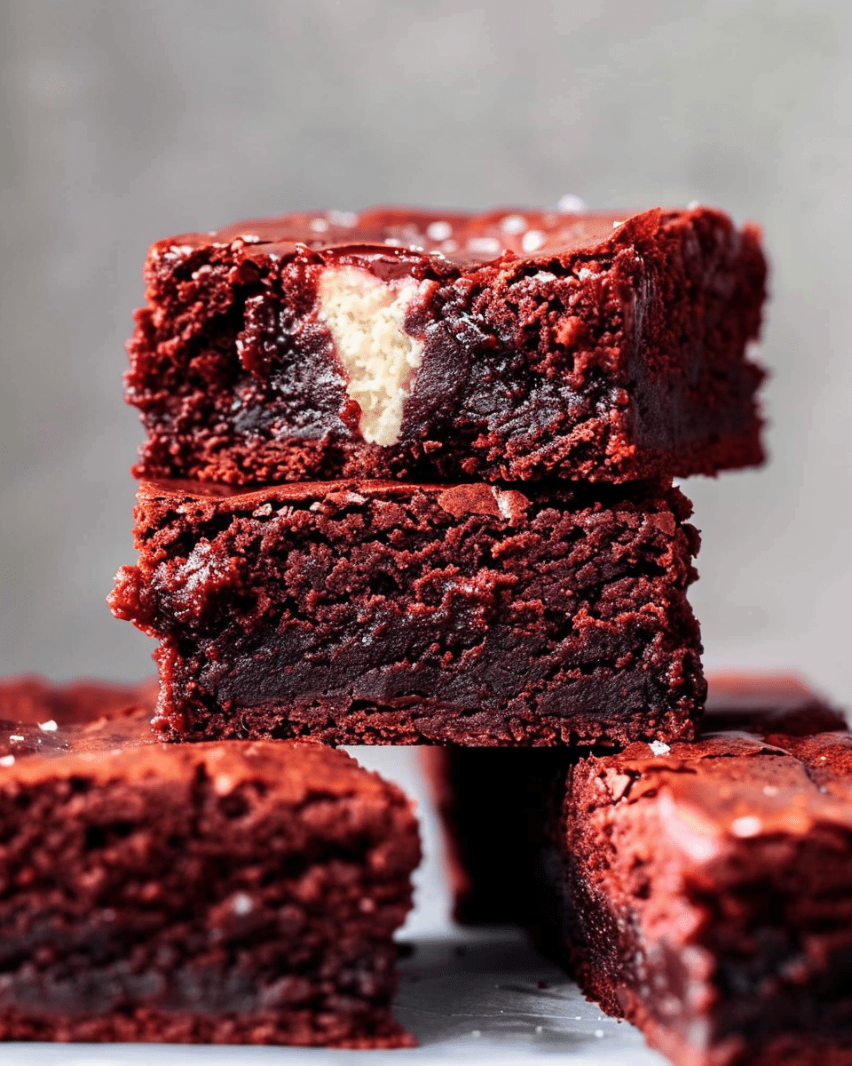 Red Velvet Brownies