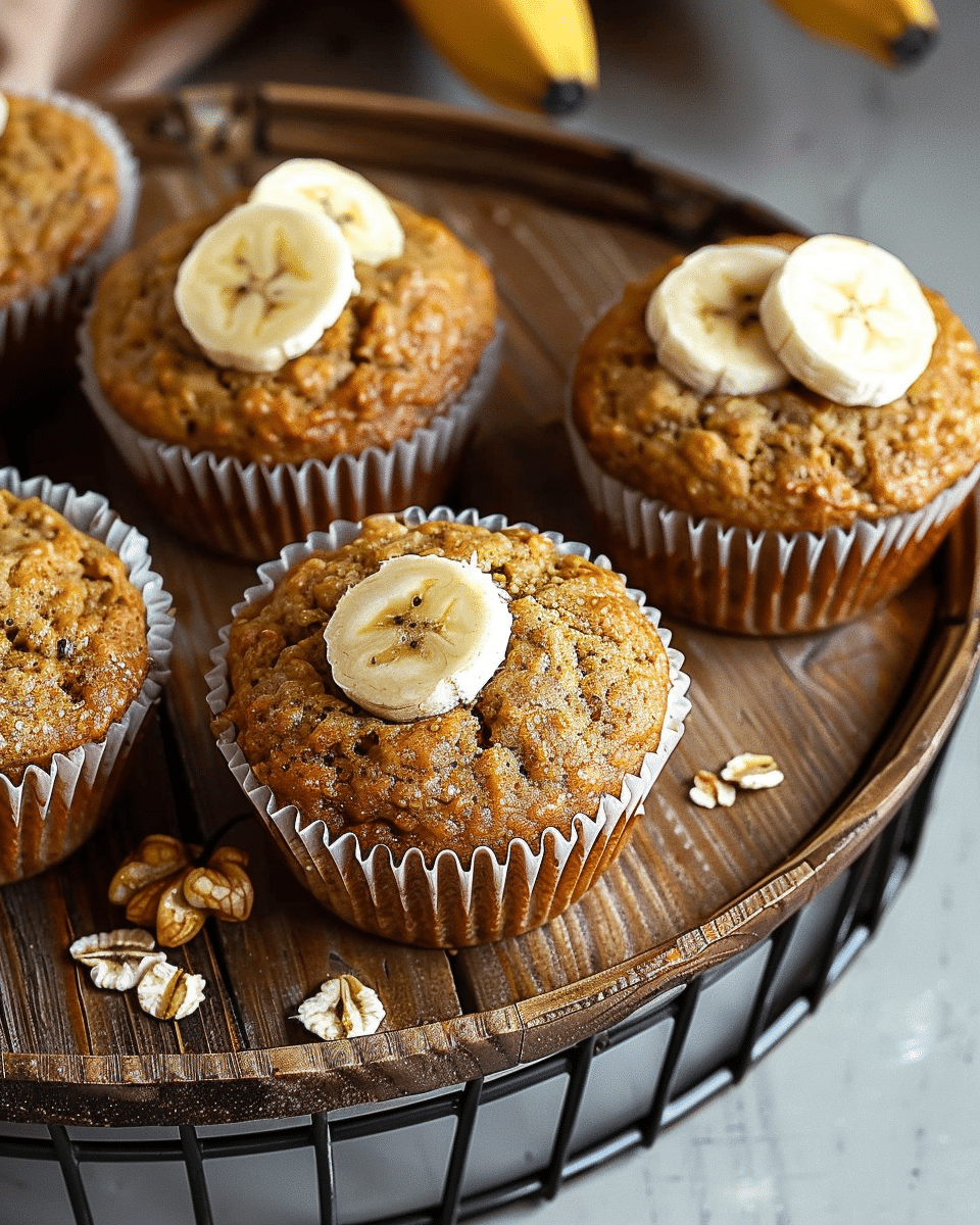 Blender Banana Muffins