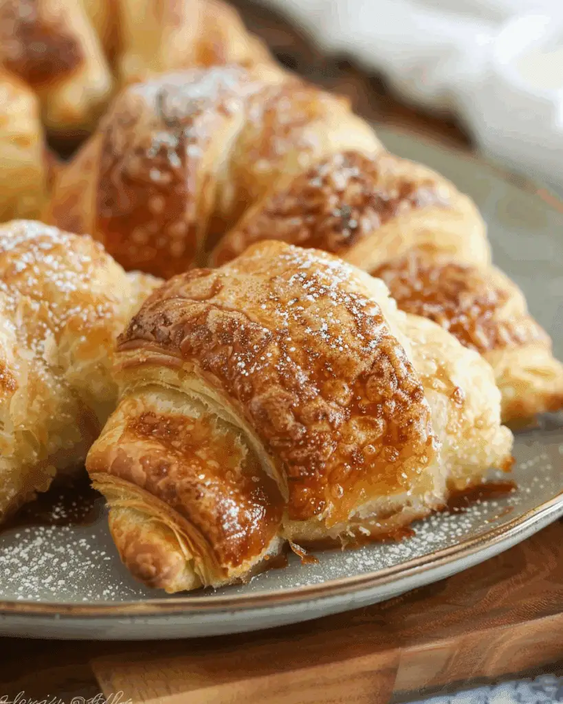 Crescent Roll Apple Dumplings