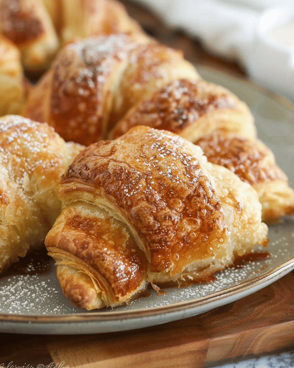 Crescent Roll Apple Dumplings