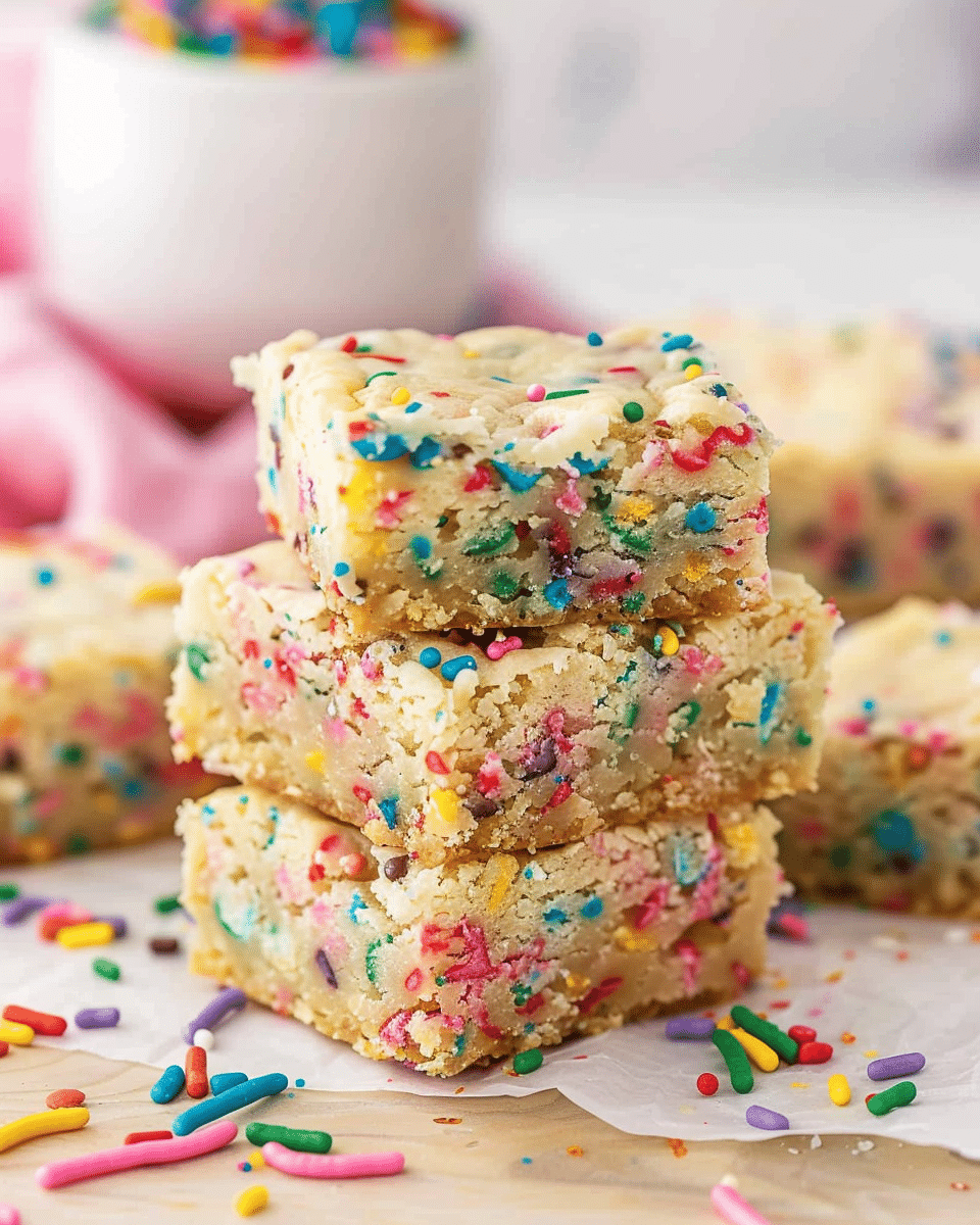Funfetti Blondies