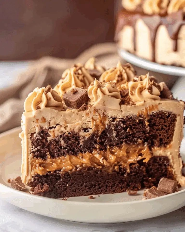 Peanut Butter Poke Cake