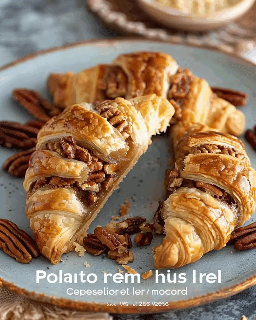 Pecan Pie Crescents