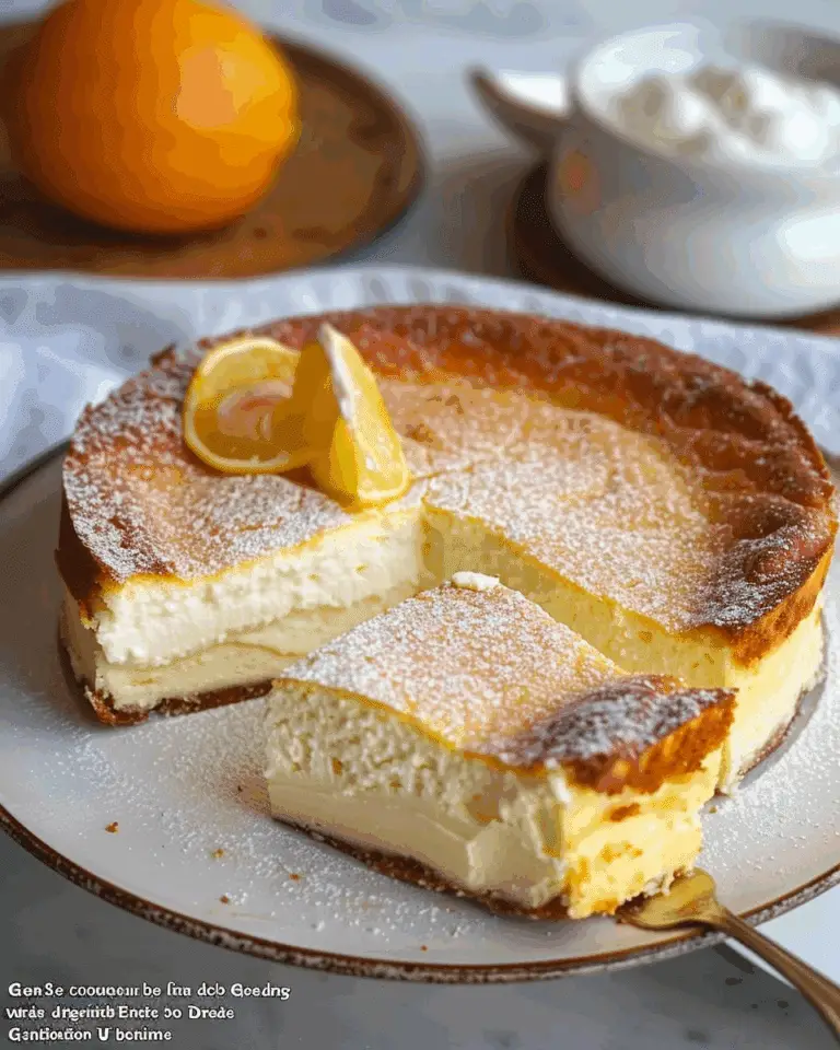Sicilian Ricotta Cheese Cake