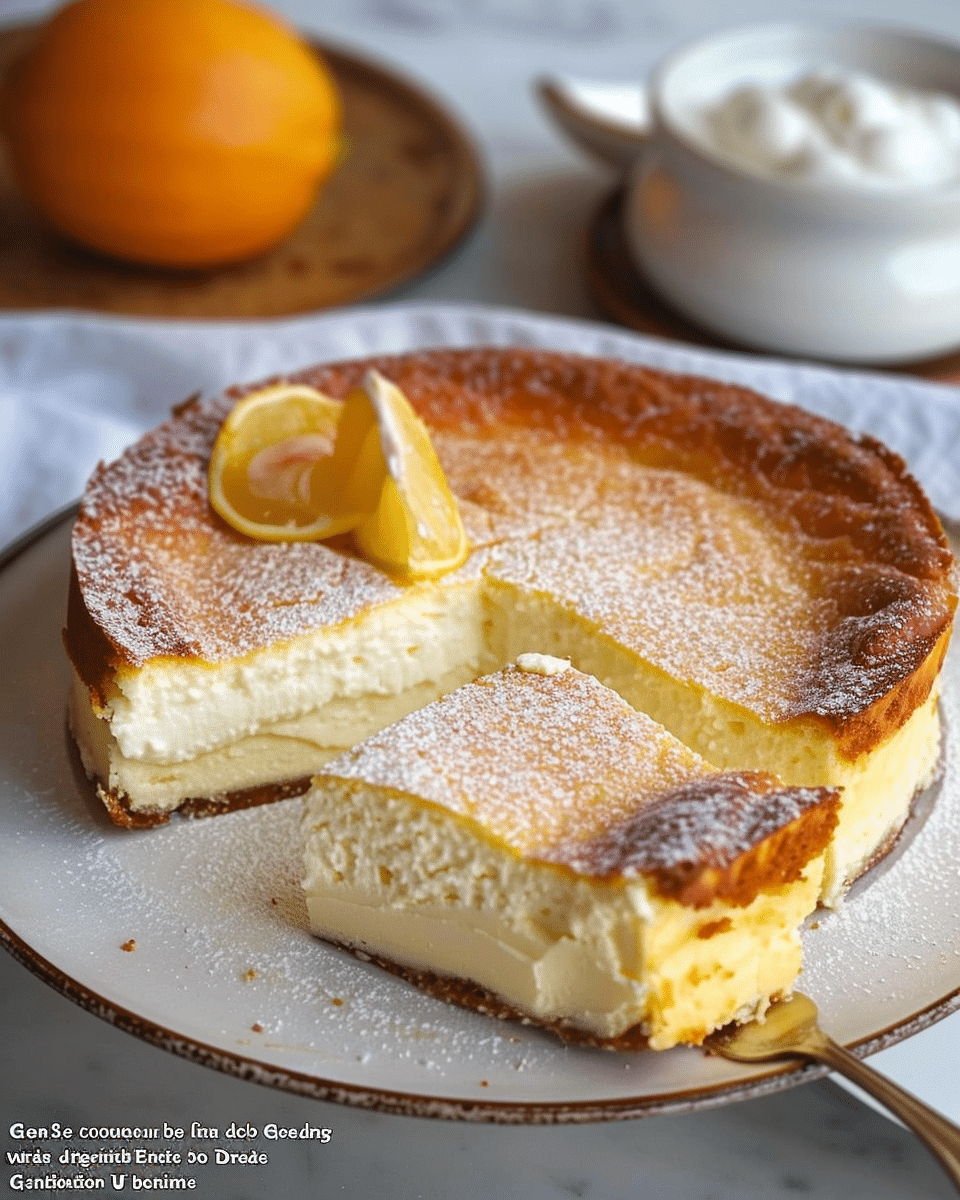 Sicilian Ricotta Cheese Cake