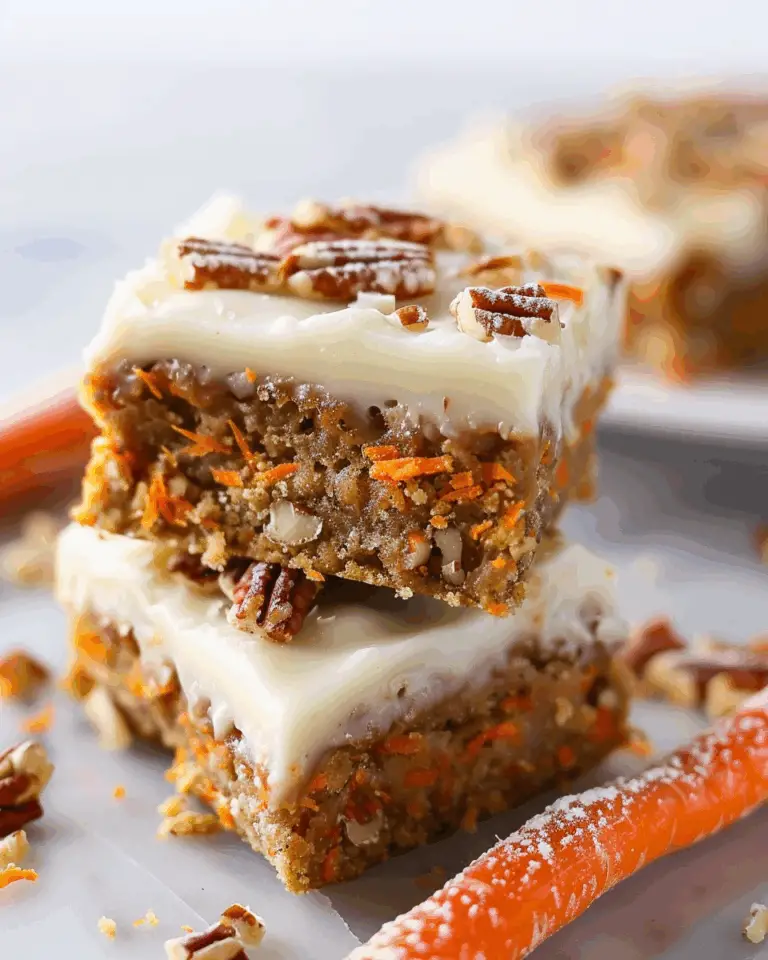 Carrot Cake Blondies