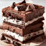 Chocolate Brownie Ice Cream Sandwich