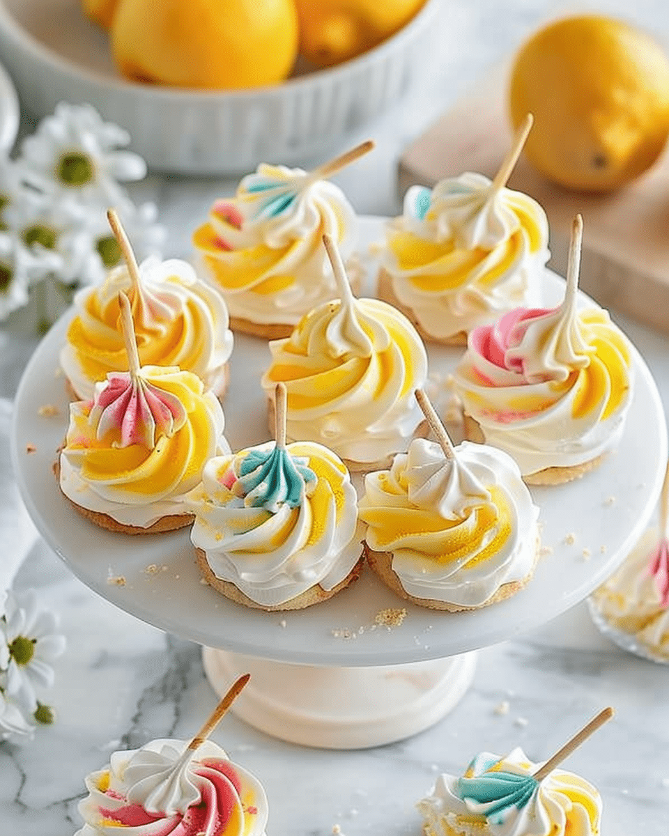 Lemon Meringue Drops