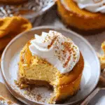 Mini Pumpkin Cheesecakes