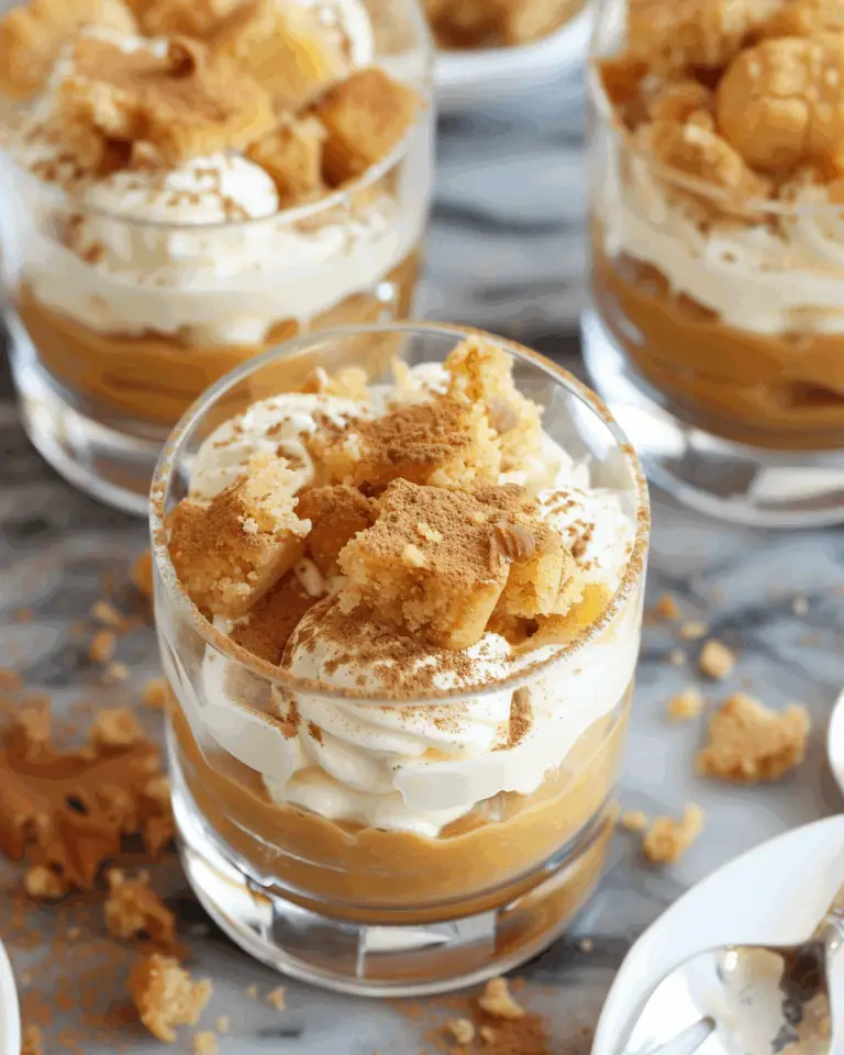 Pumpkin Cheesecake Mini Trifles