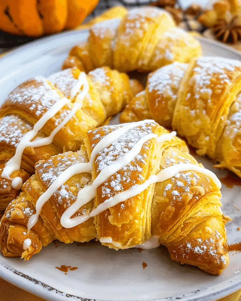 Pumpkin Crescent Rolls