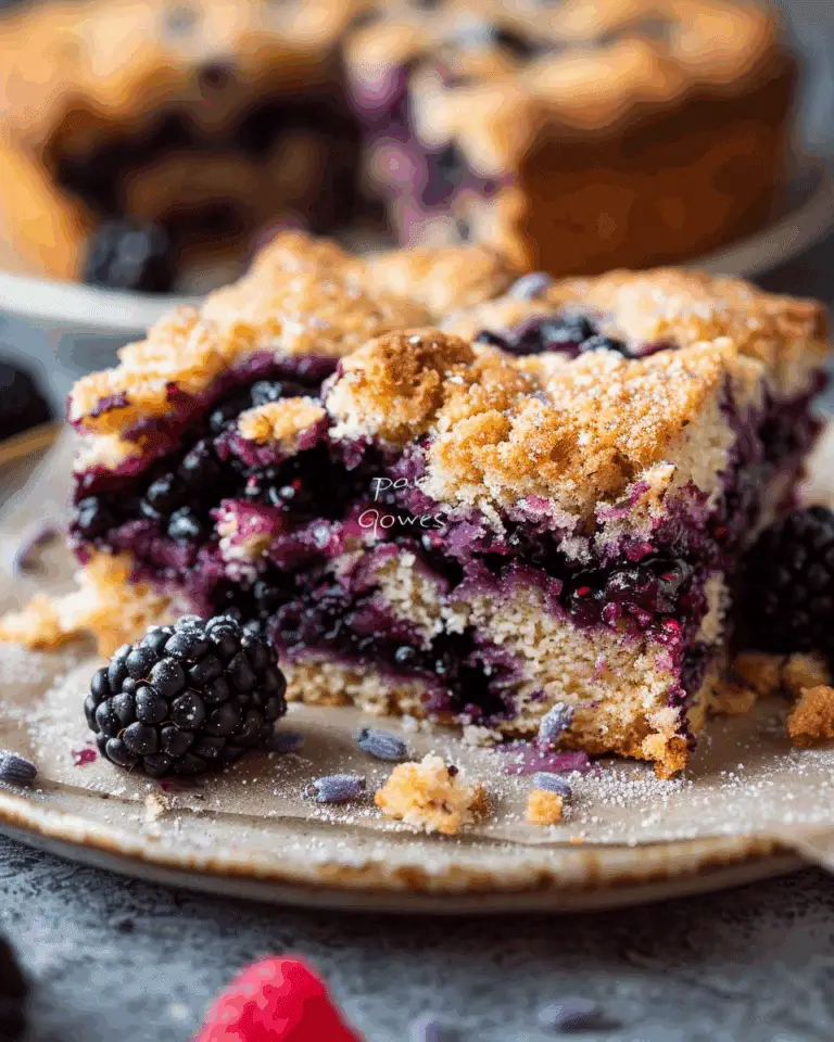 Blackberry Lavender Buckle