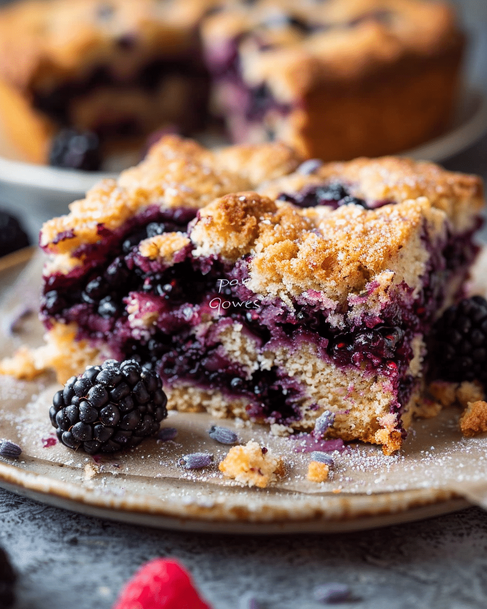 Blackberry Lavender Buckle