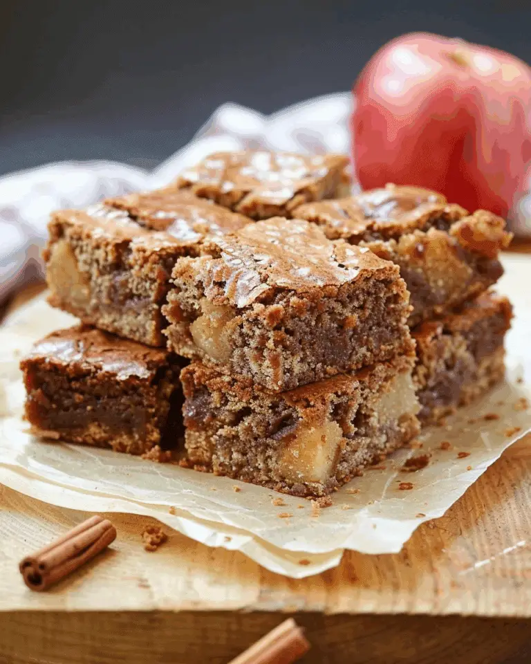 Apple Cinnamon Brownies