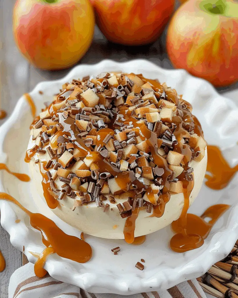 Caramel Apple Cheese Ball