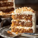 Coconut Carrot Cake with Cream Cheese Frosting