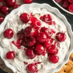 Creamy Cherry Cheesecake Dip