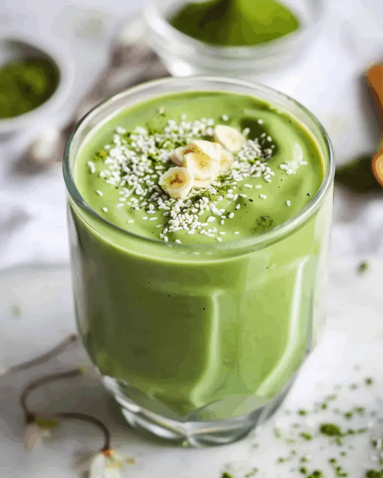 Easy Matcha Smoothie