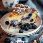 German Blueberry Cake