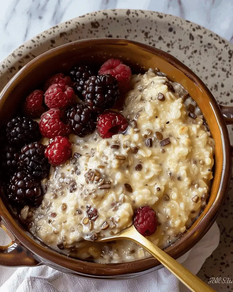 Low-Carb Hot Cereal