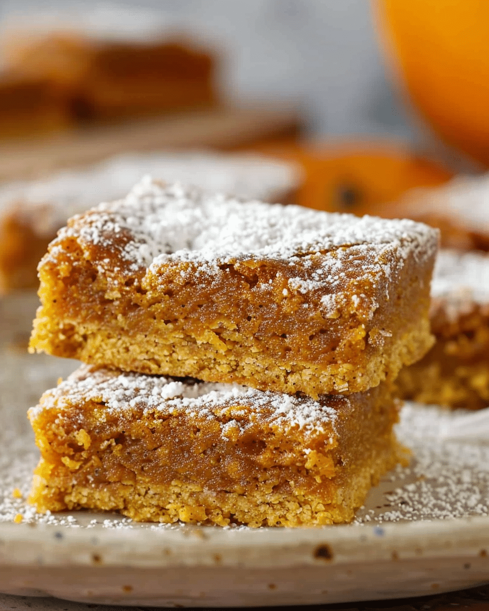 Pumpkin Bars