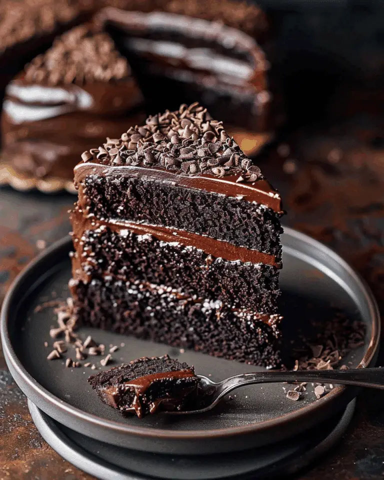 Rich & Moist Blackout Cake for Every Chocolate Lover