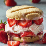 Strawberry Shortcake Ice Cream Sandwich
