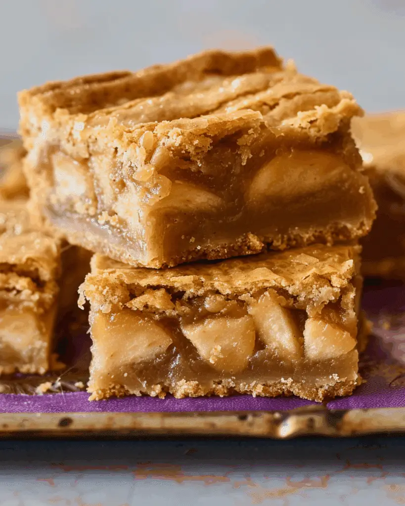Brown Butter Apple Blondies