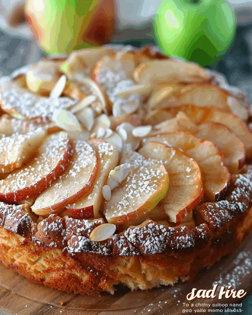French Apple Cake