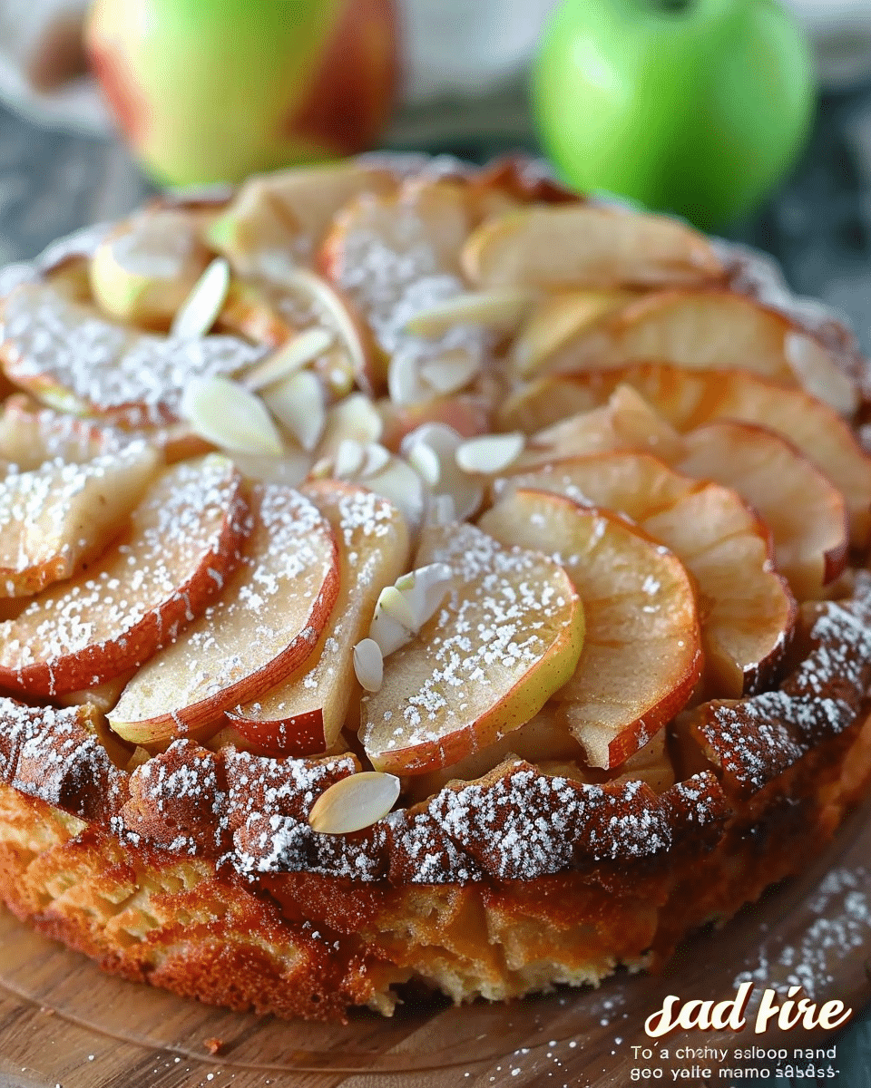 French Apple Cake