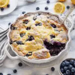 Lemon Blueberry Dump Cake