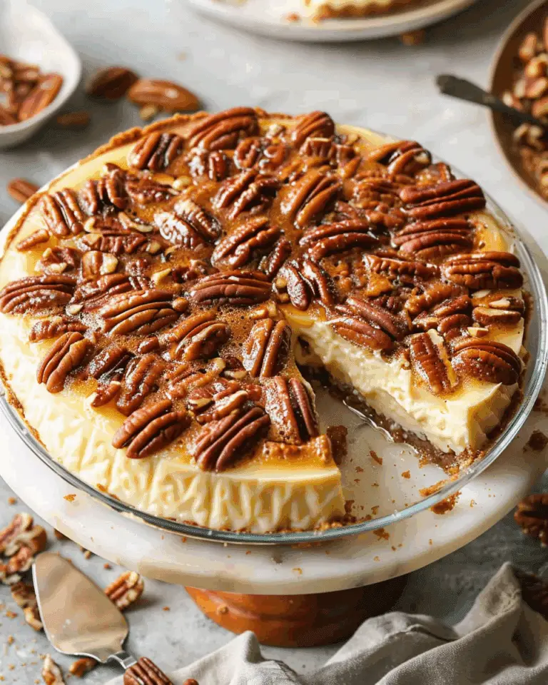 Pecan Cheesecake Pie