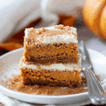 Pumpkin Snickerdoodle Brownies