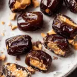 Stuffed Dates with Peanut Butter & Chocolate
