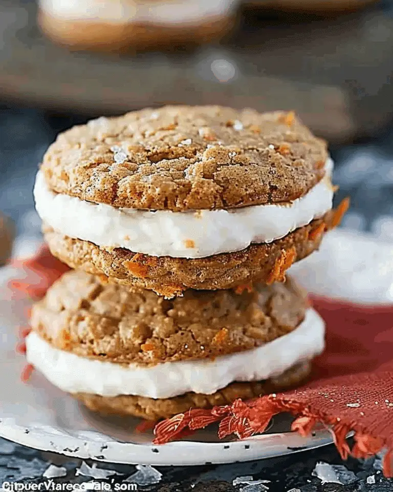 Carrot Cake Whoopie Pies