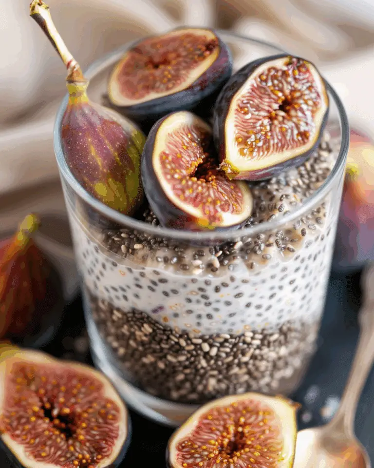 Chia Seed Pudding with Figs