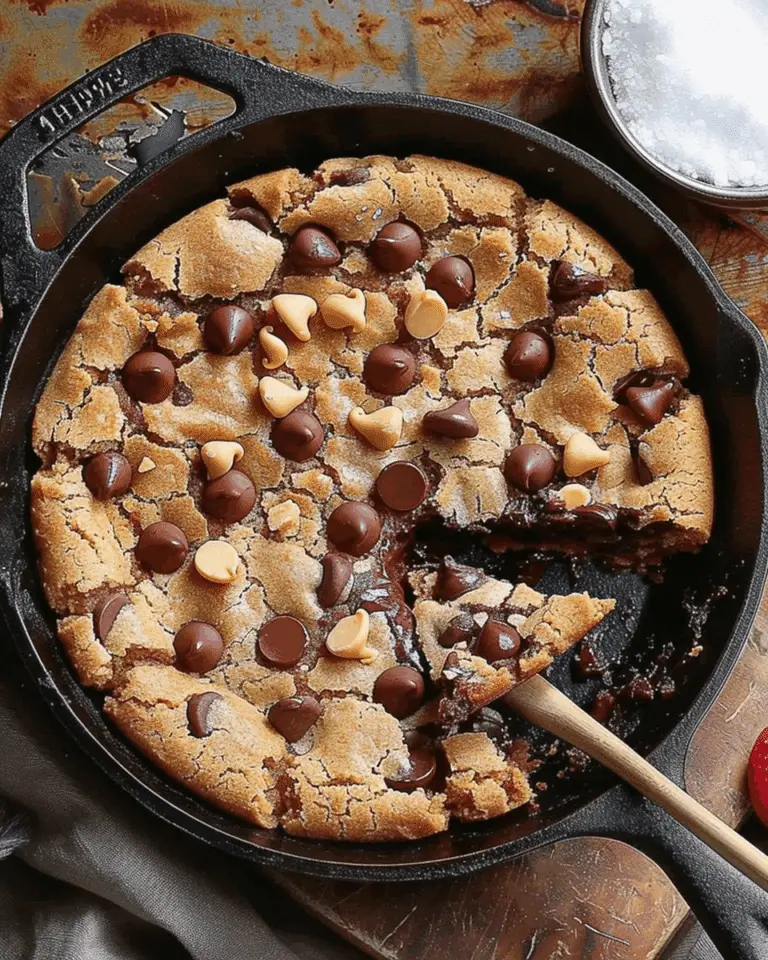 Chocolate Chip Skillet Cookie