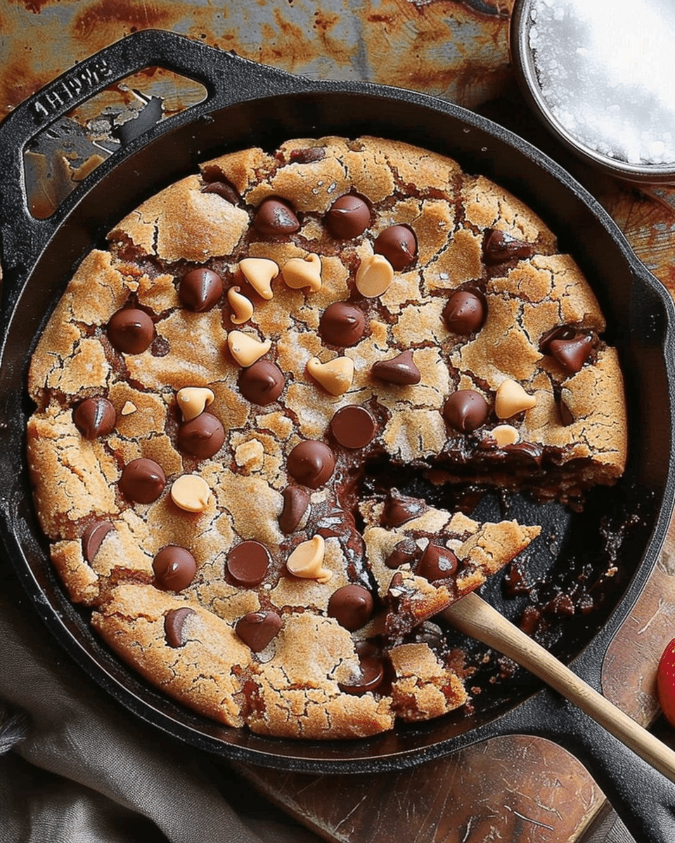 Chocolate Chip Skillet Cookie