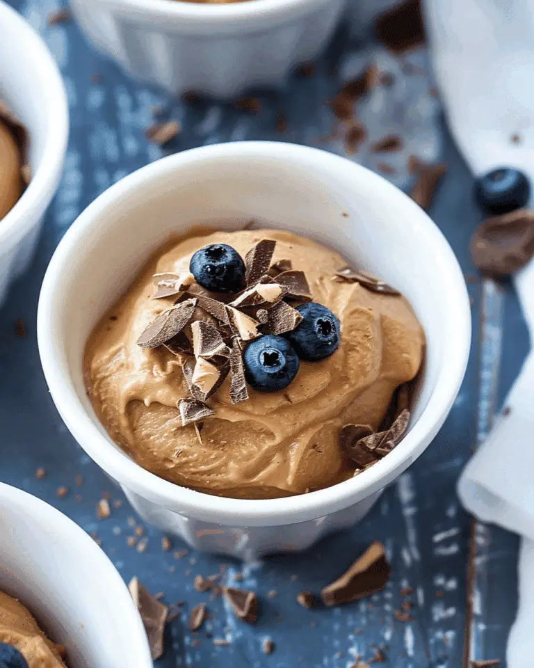 Chocolate Peanut Butter Mousse