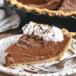 Easy No Bake Old Fashioned Chocolate Pie