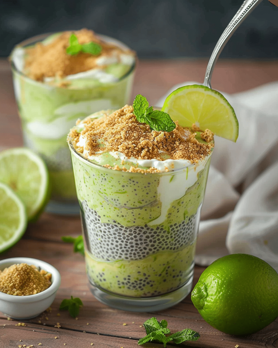 Key Lime Chia Pudding