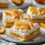 Peaches and Cream Squares