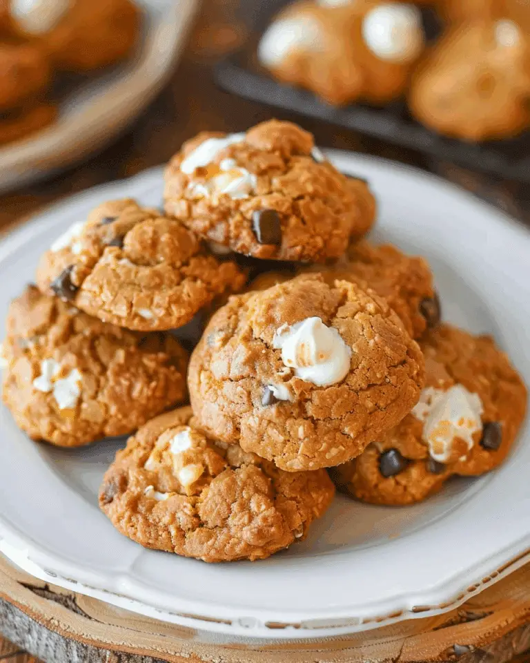Pumpkin S’mores Cookies